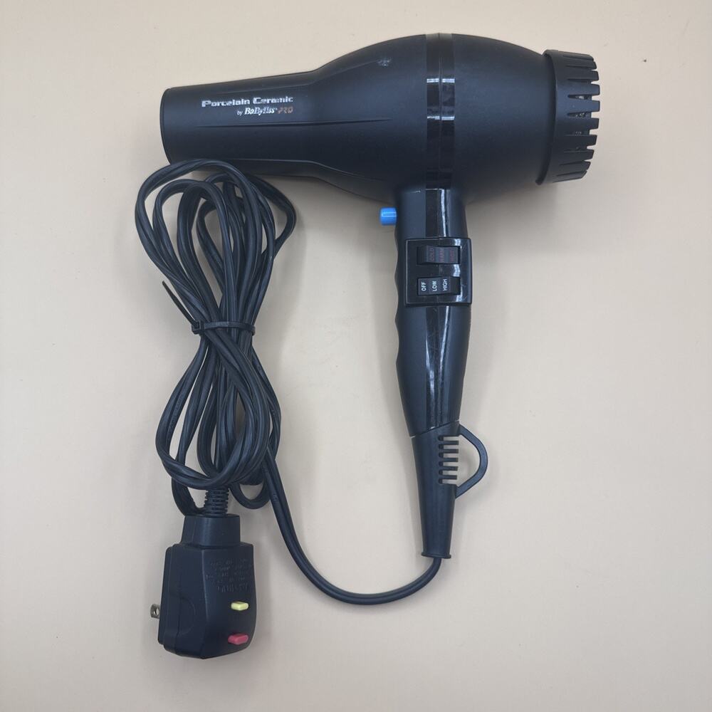 BaByliss Pro BP2800 Porcelain Ceramic Ionic Hair Dryer Professional Working